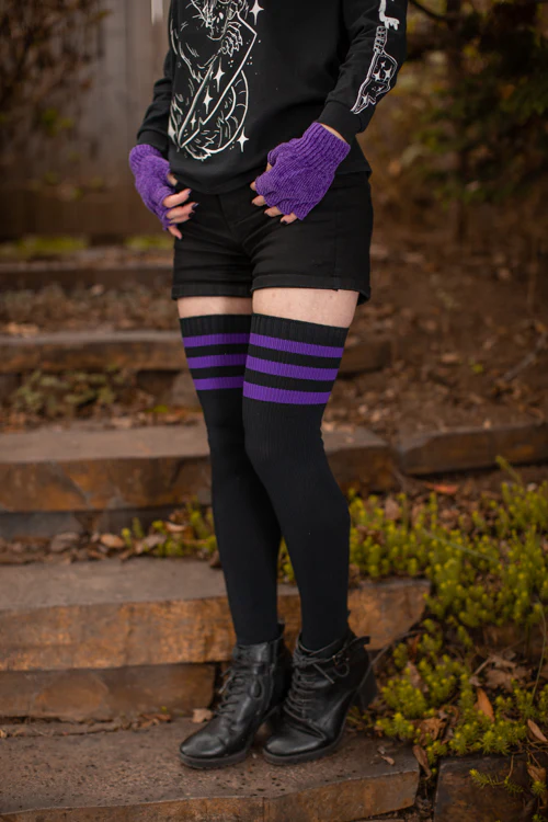 Americana Gothic Thigh High Socks - Image 5