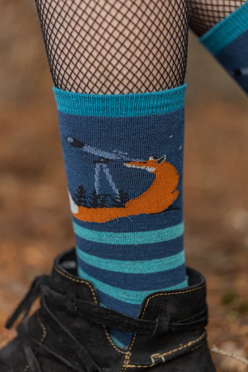 Animal Haus Fox Wool Hiking Crew - Image 2