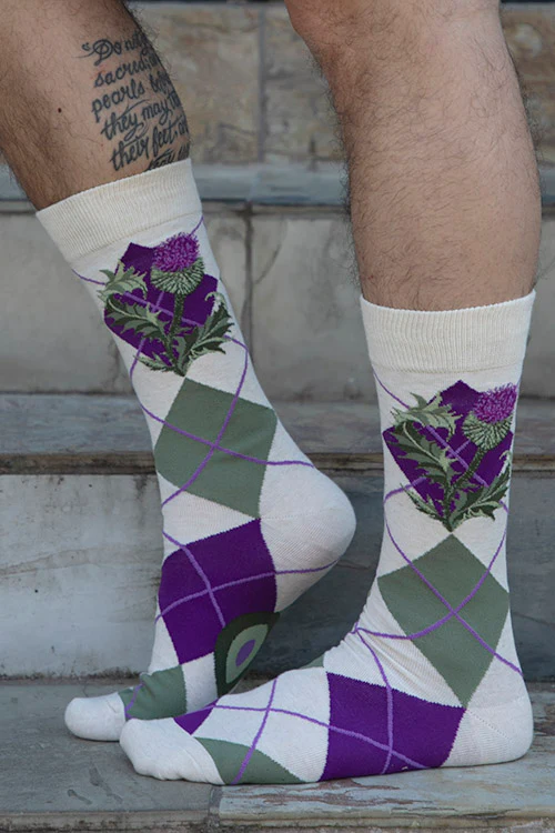 Argyle Thistle Crew - Image 2