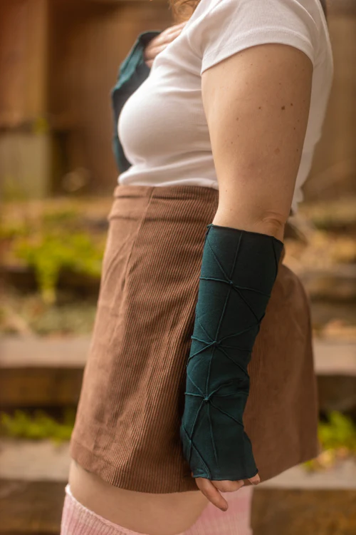 Bamboo Fleece Textured Arm Warmers - Image 22