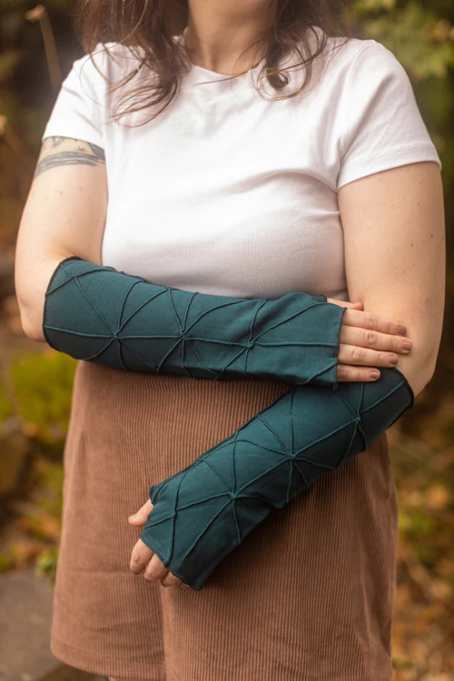 Bamboo Fleece Textured Arm Warmers - Image 23