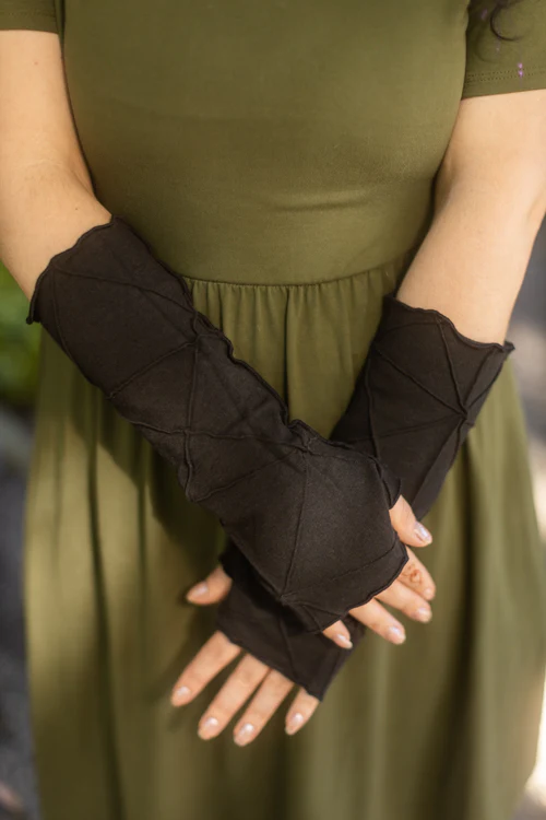 Bamboo Fleece Textured Arm Warmers - Image 4