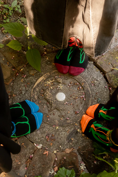 Botanical Nouveau Crew Socks - Image 11