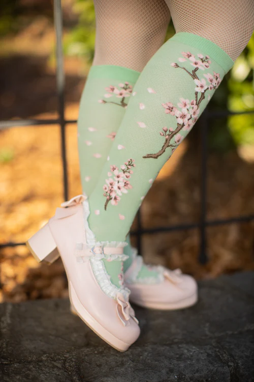 Cherry Blossom Knee High - Image 3
