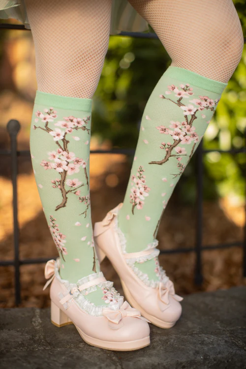 Cherry Blossom Knee High - Image 4