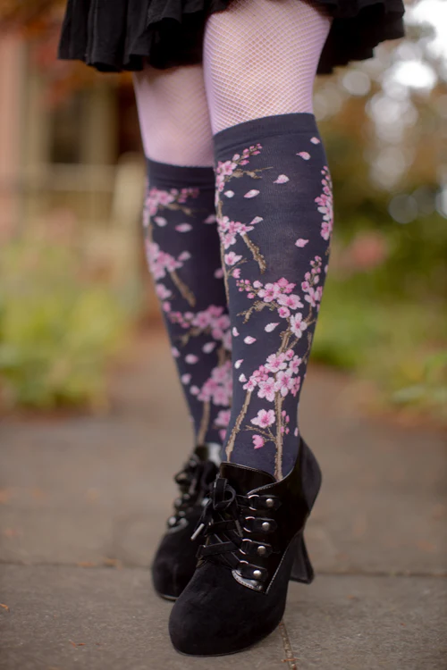 Cherry Blossom Knee High - Image 7