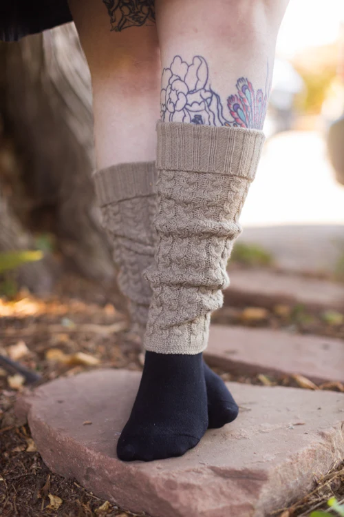 Country Weekend Leg Warmers - Image 6