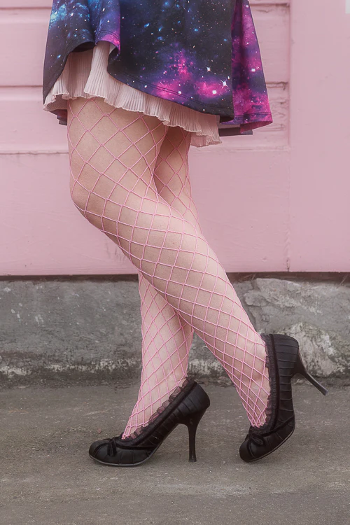 Diamond Net Pantyhose - Image 13