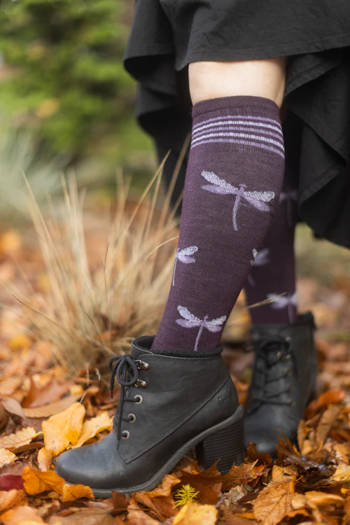 Dragonfly Compression Knee High
