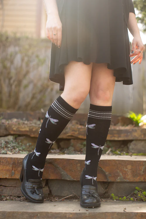 Dragonfly Compression Knee High - Image 2