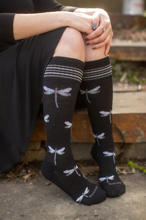 Dragonfly Compression Knee High - Image 4
