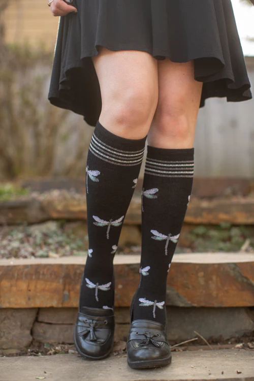 Dragonfly Compression Knee High - Image 5