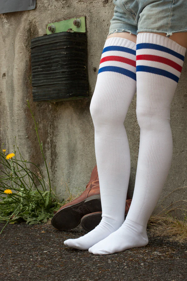 Longer Americana Thigh High Socks - Image 25