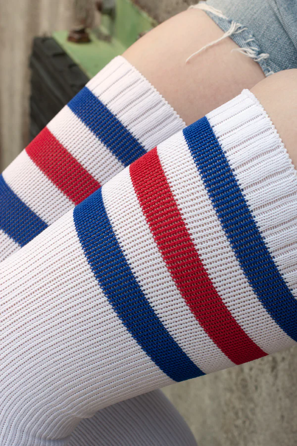 Longer Americana Thigh High Socks - Image 26
