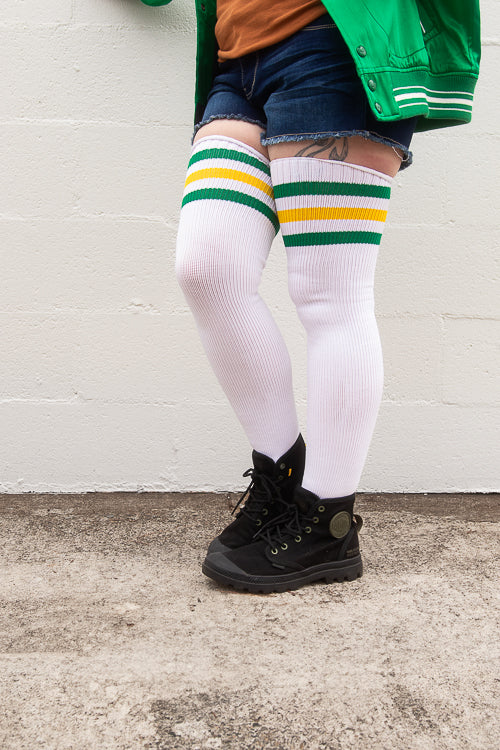 Longer Americana Thigh High Socks - Image 31