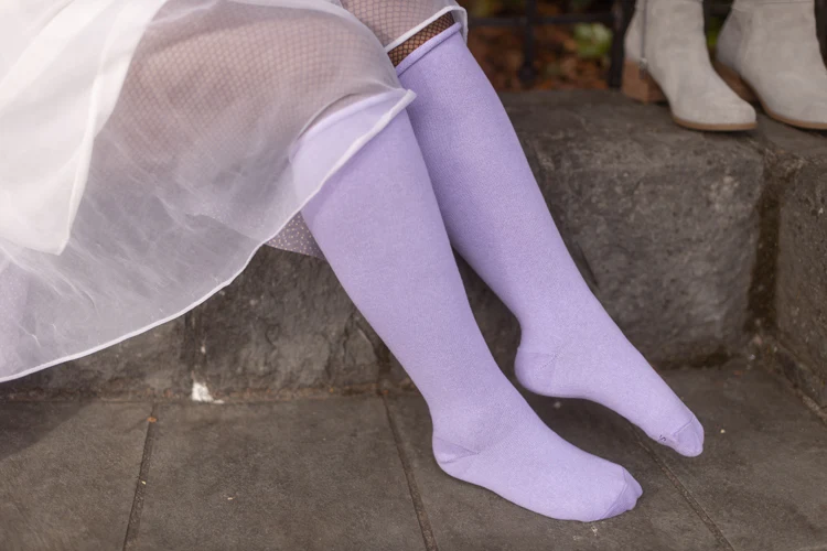 Roll Top Knee Socks - Image 4