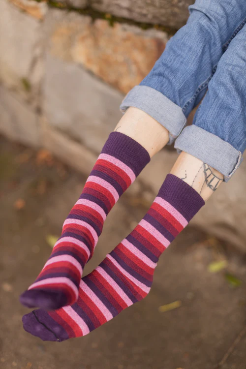 Simply Striped Tube Socks - Image 22