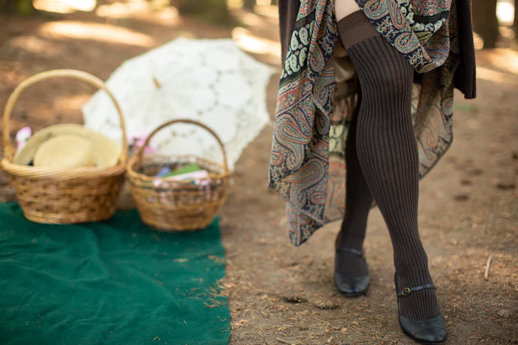 Vertical Lines Thigh High - Image 10