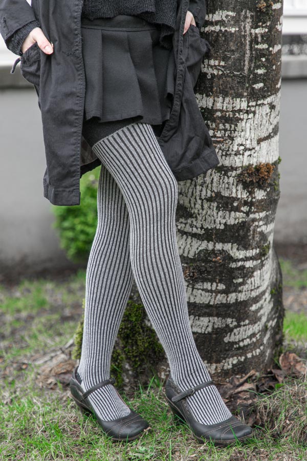 Vertical Lines Thigh High - Image 17