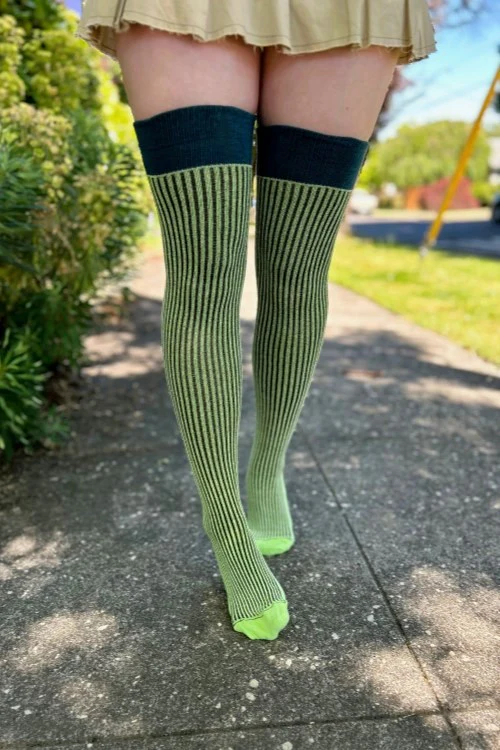 Vertical Lines Thigh High - Image 23
