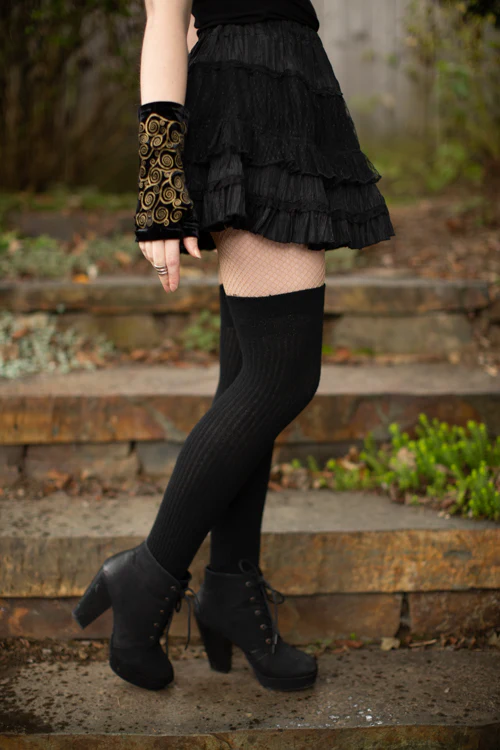 Vertical Lines Thigh High - Image 5