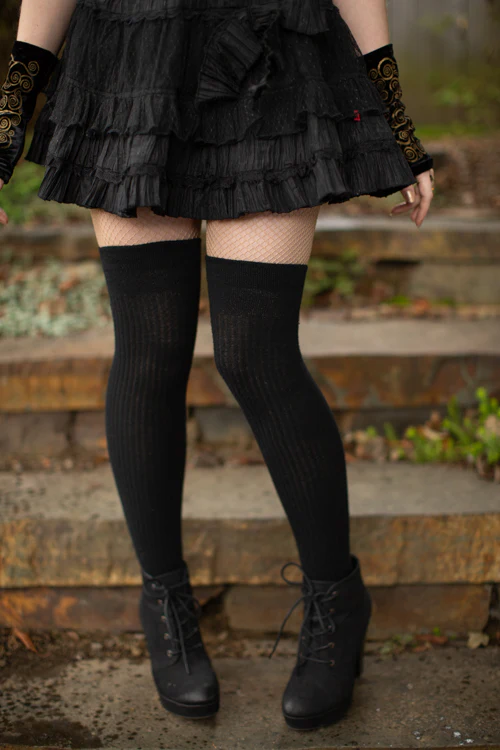 Vertical Lines Thigh High - Image 6