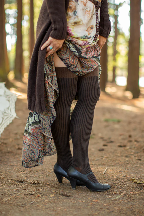 Vertical Lines Thigh High - Image 8