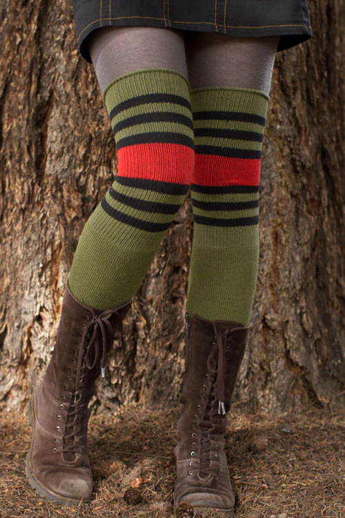 Dreamy Striped OTK Tube Socks - Image 6
