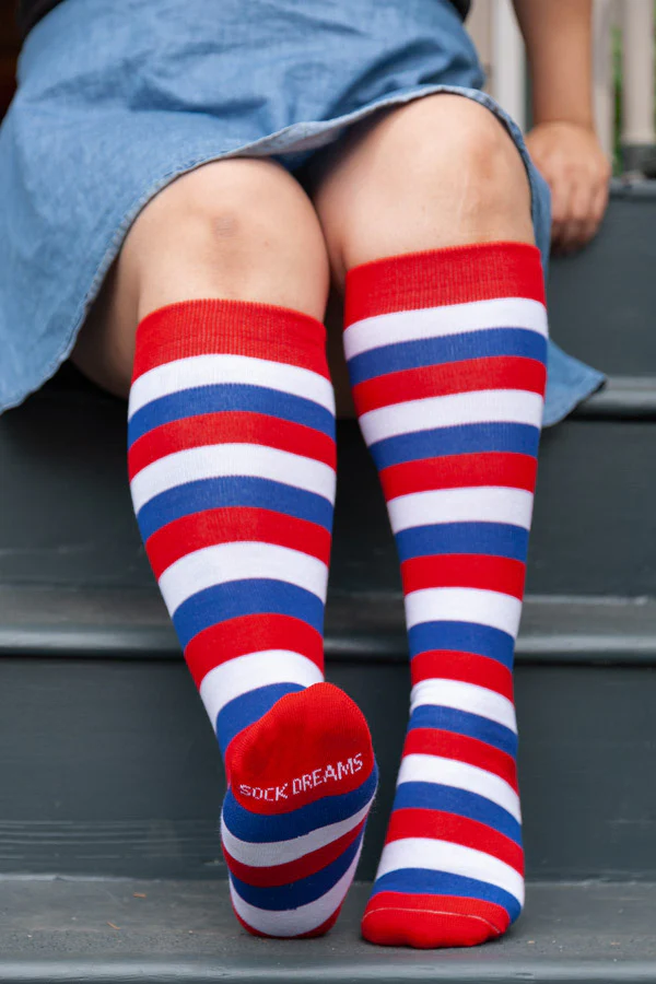 Dutch Love Stripes Knee High Socks - Image 2