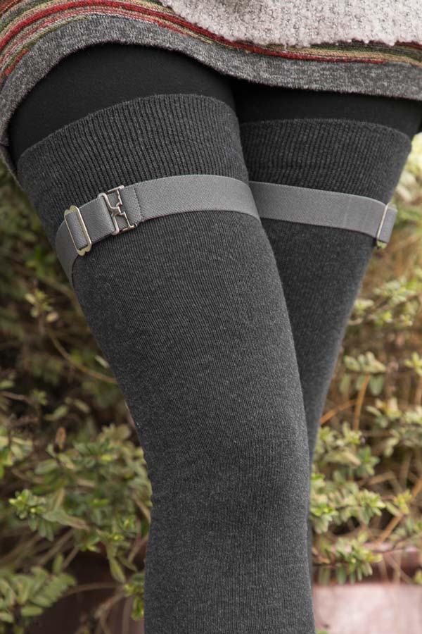 Extra Long Simply Adjustable Sock Garters - Image 2