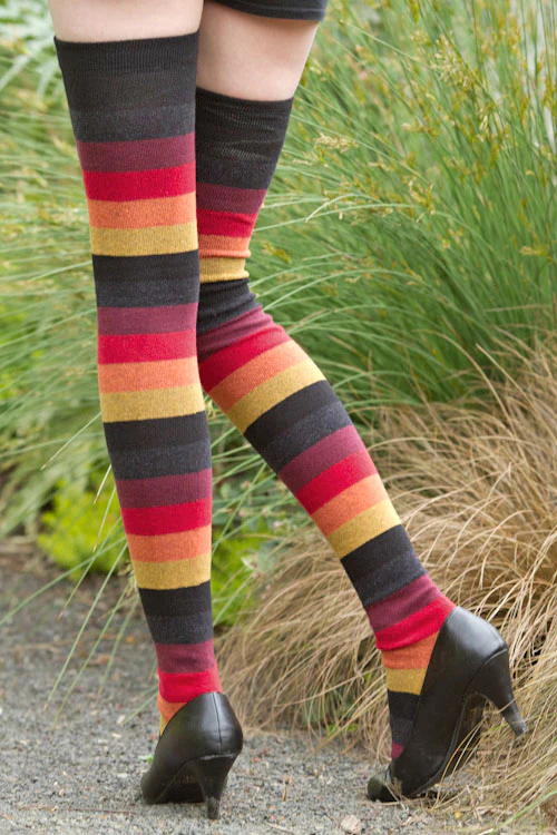 Longer Elemental Stripe Extraordinary Socks - Image 10