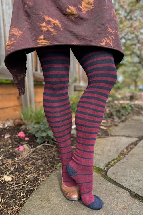 Longer Gradient Stripe Extraordinary Thigh High - Image 15