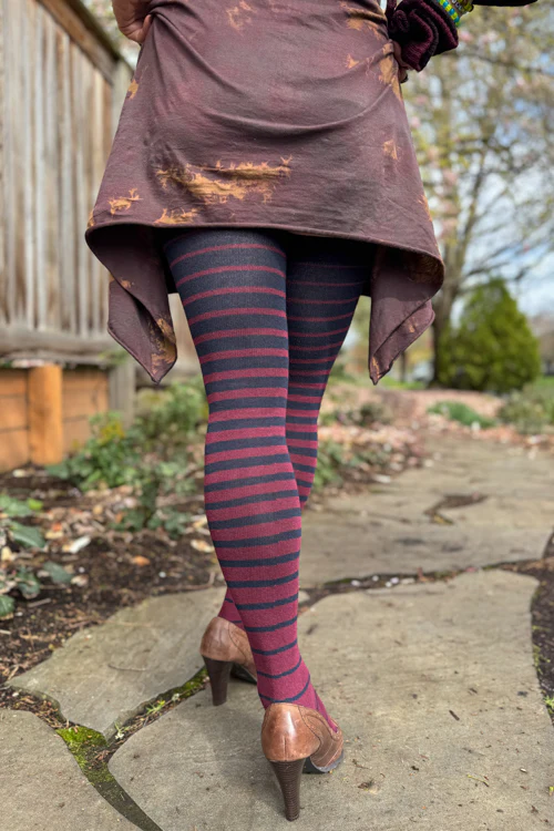 Longer Gradient Stripe Extraordinary Thigh High - Image 16
