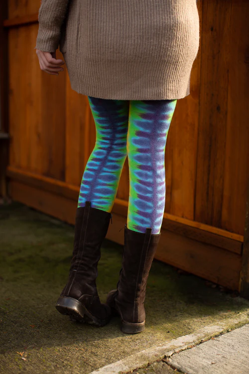 Longer Tie Dyed Extraordinary Thigh High - Image 11