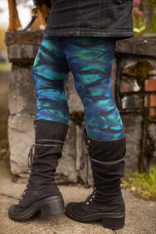 Longer Tie Dyed Extraordinary Thigh High - Image 5