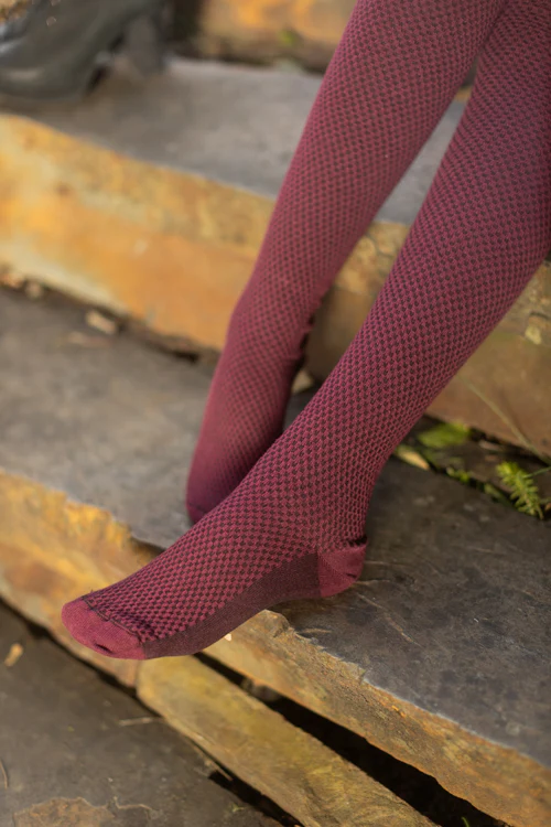 Longer Waffle Thigh High - Image 7