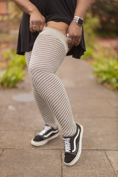 Longer Spiral Wool Extraordinary Thigh High - Image 3