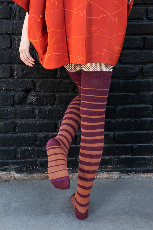 Gradient Stripes Extraordinary Thigh High - Image 7