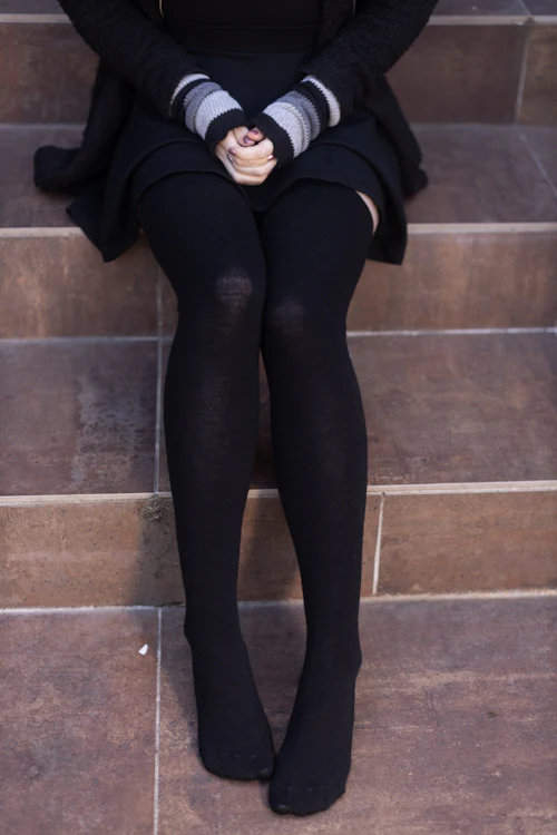 Merino Wool Extraordinary Thigh High - Image 4