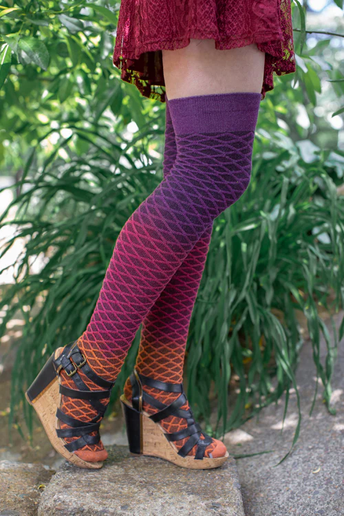 Mermaid Dip Dyed Extraordinary Thigh High - Image 11