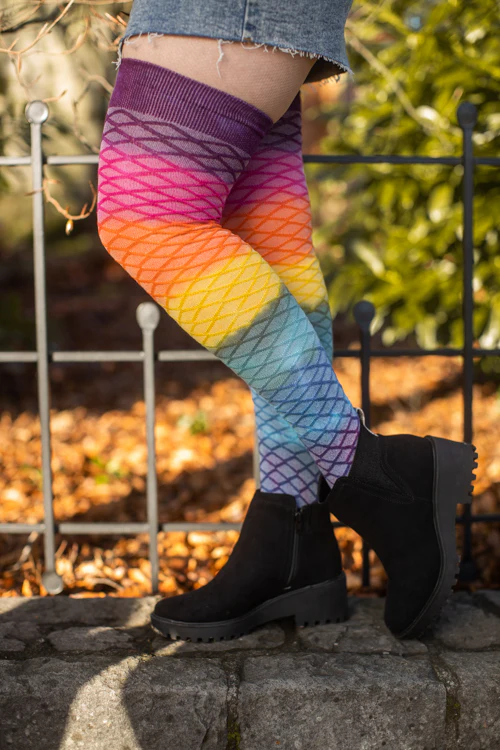 Mermaid Dip Dyed Extraordinary Thigh High - Image 18