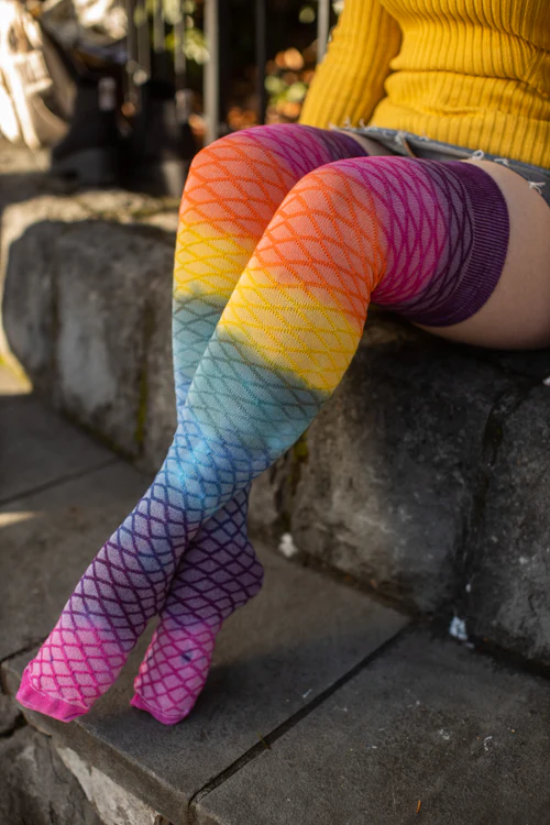 Mermaid Dip Dyed Extraordinary Thigh High - Image 19