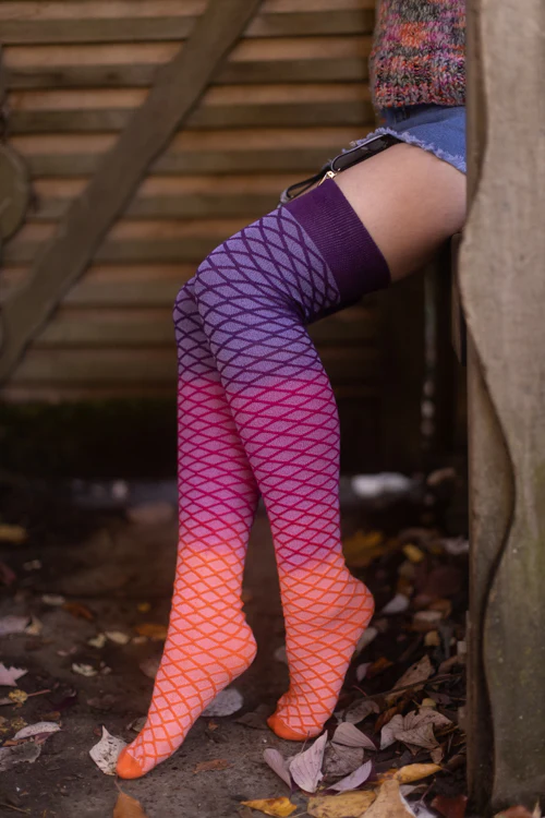 Mermaid Dip Dyed Extraordinary Thigh High - Image 4