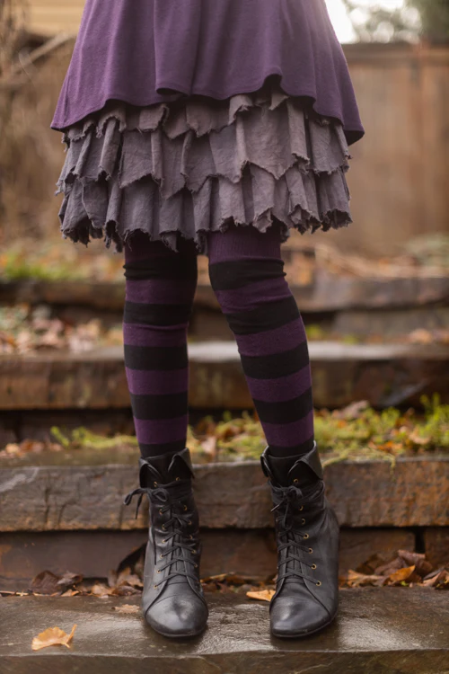 Striped Extraordinary Thigh High Socks - Image 47