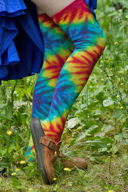 Tie Dyed Extraordinary Thigh High - Image 4
