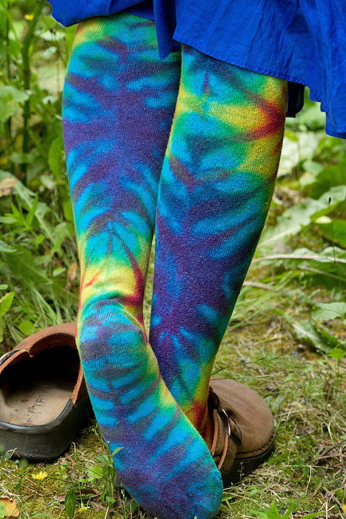 Tie Dyed Extraordinary Thigh High - Image 5
