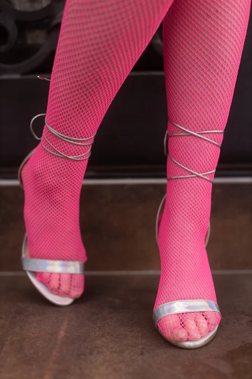 Fishnet Thigh High - Image 16