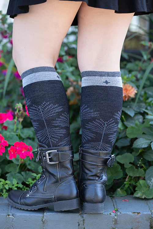 Full Floral Compression Knee High - Image 6