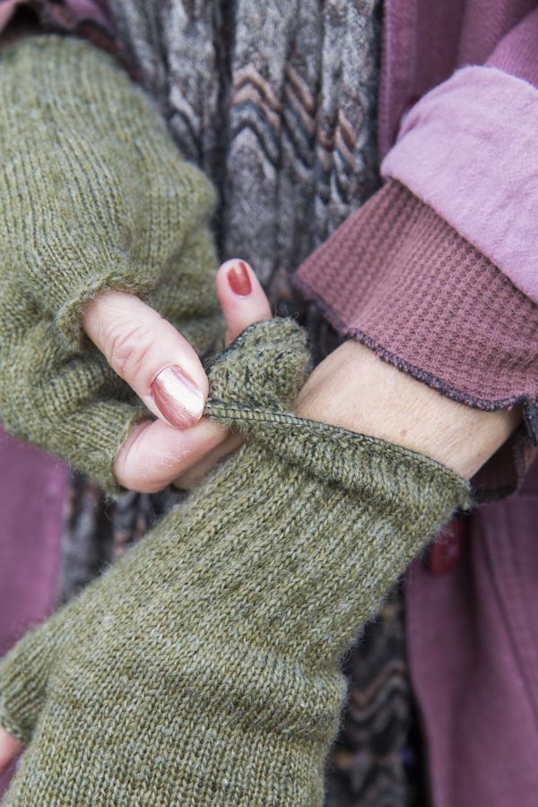 Knit Fingerless Gloves - Image 12