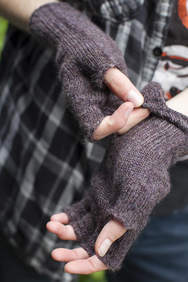 Knit Fingerless Gloves - Image 14